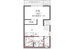 フェリスコート下新庄駅前間取り図面