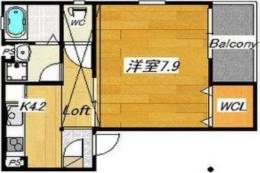 KTIレジデンス西中島II間取り図面