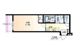 フジパレス沢良宜東Ⅴ番館間取り図面