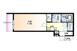 フジパレス沢良宜東Ⅱ番館間取り図面