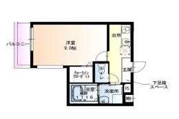 フジパレス沢良宜東Ⅲ番館間取り図面