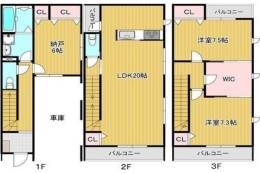 貸家間取り図面