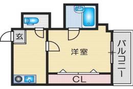 フォアール中村町間取り図面