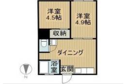 ハイツミドーI間取り図面