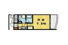 アスール江坂3rd間取り図面