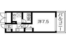 アスール江坂3rd間取り図面