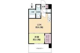 セレニテ江坂ルフレ間取り図面