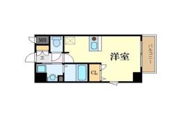 プレサンスOSAKA江坂間取り図面