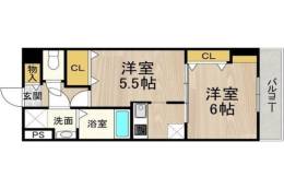 センターポイント吉志部間取り図面
