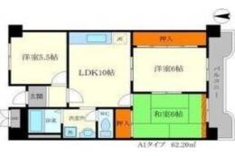アネスティ千里丘1号館間取り図面