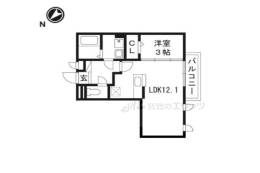 アベニール千里間取り図面