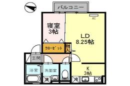 クラインガルテン　Ｂ棟間取り図面