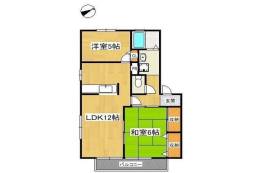 翠ハイツC間取り図面