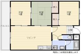 グローリウス長野間取り図面
