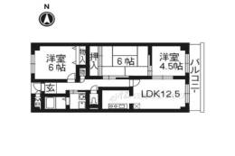 ヴェルデュール南茨木間取り図面
