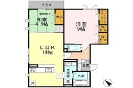 サンスクエア千里万博　Ａ棟間取り図面