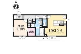 メルヴェーユ桃園間取り図面