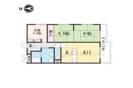 サンパティオＡ棟間取り図面