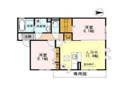 トワヴェールIII間取り図面