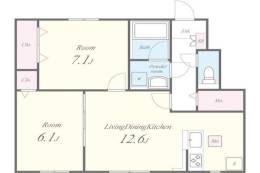 グランヴェルデ高槻間取り図面