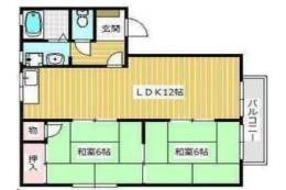 フレグランス佐藤I間取り図面