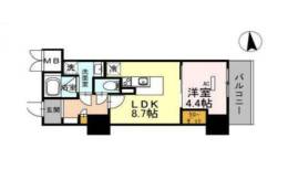 グランセジュール江坂　住居間取り図面