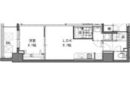 S-RESIDENCE江坂Eminence間取り図面