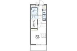 レオパレスグリチネ間取り図面