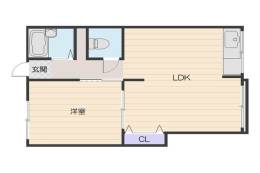 コーポホリデーイン間取り図面