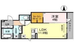 D-residence別所中の町間取り図面