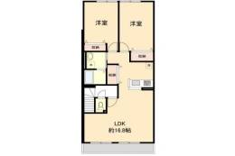 グランハイム高槻Ⅱ間取り図面