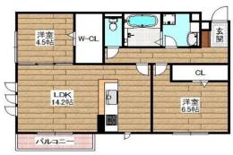 PARK FRONT KASUGA間取り図面