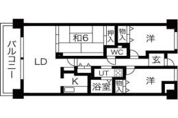シャトレ千里間取り図面