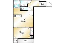 アークハイム吹田山手間取り図面