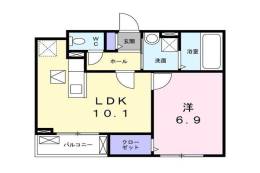 ハイツ若草間取り図面