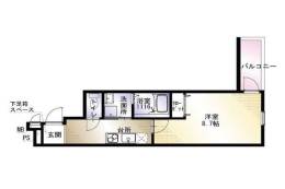フジパレス山手町間取り図面