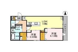 D-residence八幡町間取り図面
