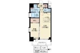 スプランディッド江坂III間取り図面