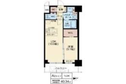 スプランディッド江坂III間取り図面