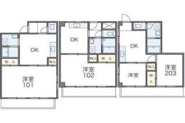 レオパレス康徳ハイツ間取り図面