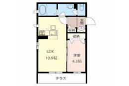 ベル　ブランシュ間取り図面