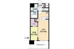 セレニテ江坂ミラク間取り図面