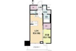 セレニテ江坂グランデ間取り図面
