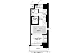 江坂プライマリーワン間取り図面