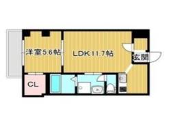 Halu吹田間取り図面