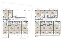 ソリティア茨木間取り図面