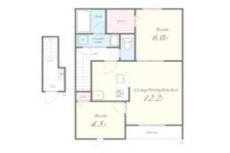 グラッドネス江坂間取り図面