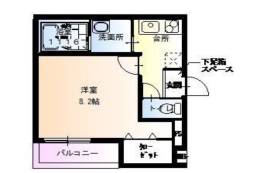 フジパレス井高野Ⅱ番館間取り図面