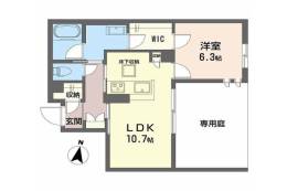 シャーメゾン　ソ・ラ・ナ間取り図面
