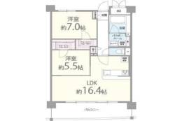 クレセントコート間取り図面